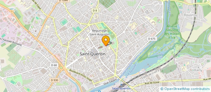 localisation de l'entreprise MONSIEUR GERARD AMMEUX à SAINT-QUENTIN
