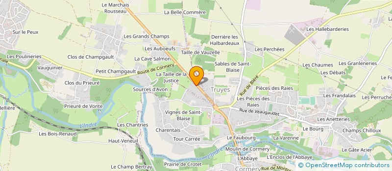 localisation de l'entreprise MONSIEUR GERARD ANCONA  ESVRES