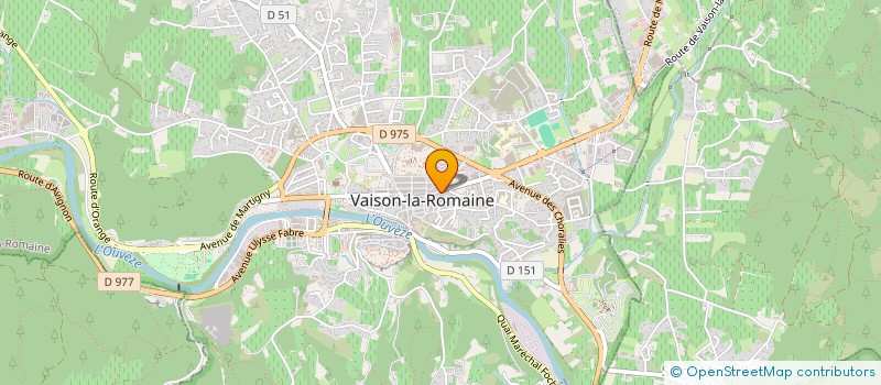 localisation de l'entreprise MONSIEUR GERARD ANDRE à VAISON-LA-ROMAINE