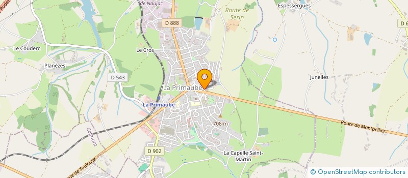 localisation de l'entreprise MONSIEUR GERARD ANIEL  QUINS