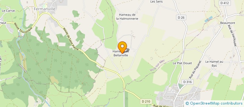 localisation de l'entreprise MONSIEUR GERARD ANQUETIL  VICQ-SUR-MER