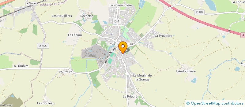 localisation de l'entreprise MONSIEUR GERARD ARNAUD à AUBIGNY-LES CLOUZEAUX
