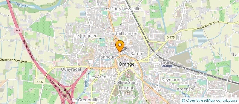 localisation de l'entreprise MONSIEUR GERARD ASSENSI  ORANGE