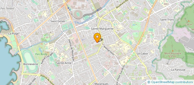 localisation de l'entreprise MONSIEUR GERARD ASSOULINE à MARSEILLE 9EME