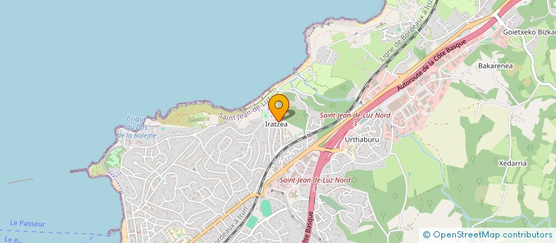 localisation de l'entreprise MONSIEUR GERARD ATTARD à SAINT-JEAN-DE-LUZ