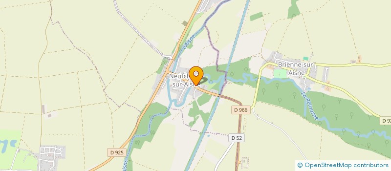 localisation de l'entreprise MONSIEUR GERARD AUBERT  NEUFCHATEL-SUR-AISNE