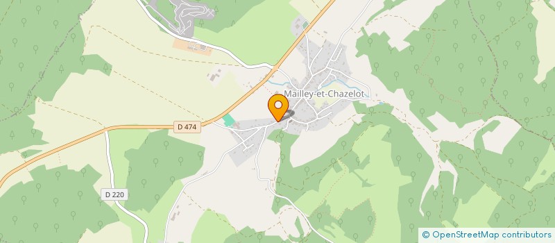 localisation de l'entreprise MONSIEUR GERARD AUGER à MAILLEY-ET-CHAZELOT