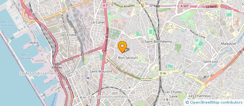 localisation de l'entreprise MONSIEUR GERARD AUMELAS à MARSEILLE