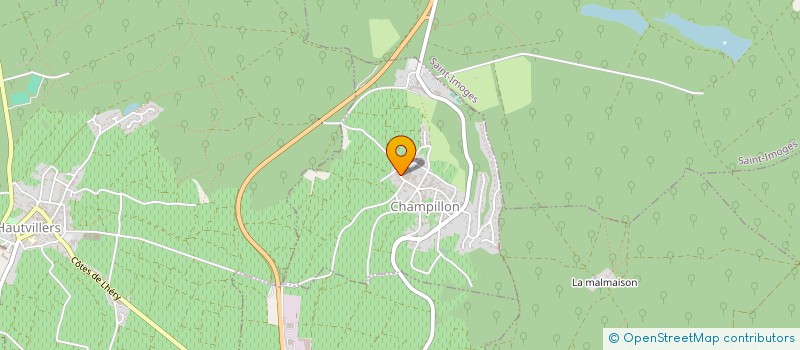 localisation de l'entreprise MONSIEUR GERARD AUTREAU  CHAMPILLON