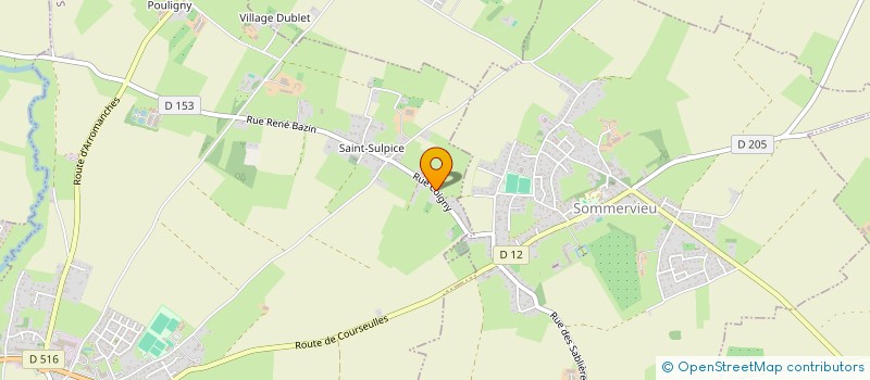 localisation de l'entreprise MONSIEUR GERARD AUVRAY  SAINT-VIGOR-LE-GRAND