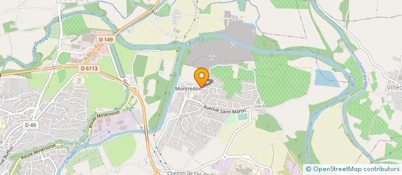 localisation de l'entreprise MONSIEUR GERARD AVAL  CARCASSONNE