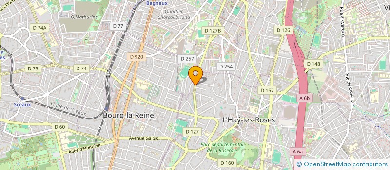 localisation de l'entreprise MONSIEUR GERARD AVUNDO  CACHAN