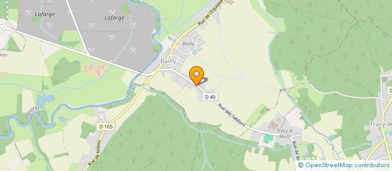 localisation de l'entreprise MONSIEUR GERARD AYALA  BAILLY