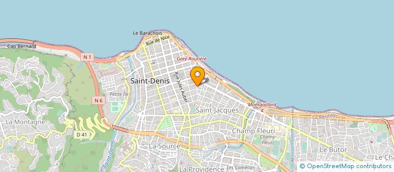 localisation de l'entreprise MONSIEUR GERARD BABAZ à SAINT DENIS
