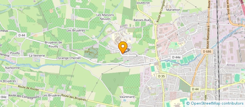 localisation de l'entreprise MONSIEUR GERARD BAILLET  GLEIZE