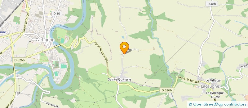 localisation de l'entreprise MONSIEUR GERARD BALLESTEROS  MARQUEFAVE