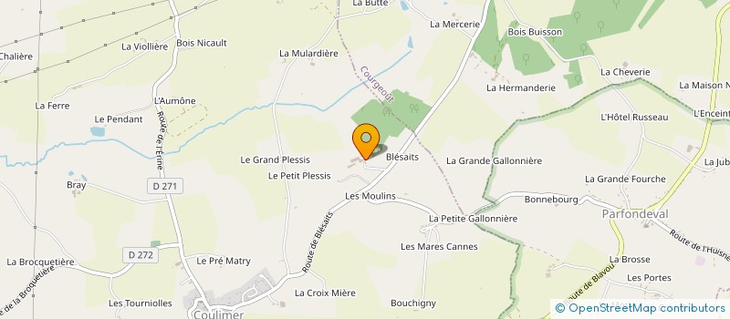 localisation de l'entreprise MONSIEUR GERARD BARAULT à CHEMILLI