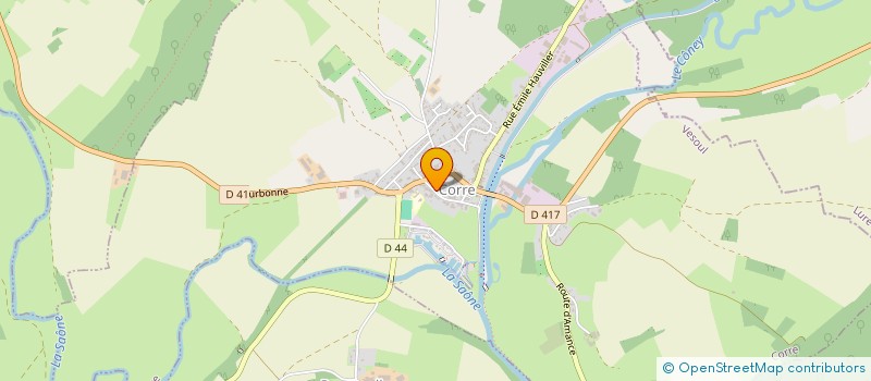 localisation de l'entreprise MONSIEUR GERARD BARBIER  CORRE