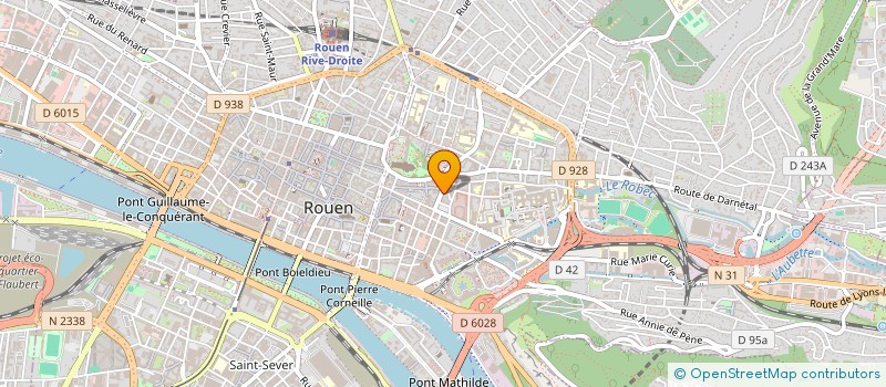 localisation de l'entreprise MONSIEUR GERARD BARBIER  ROUEN