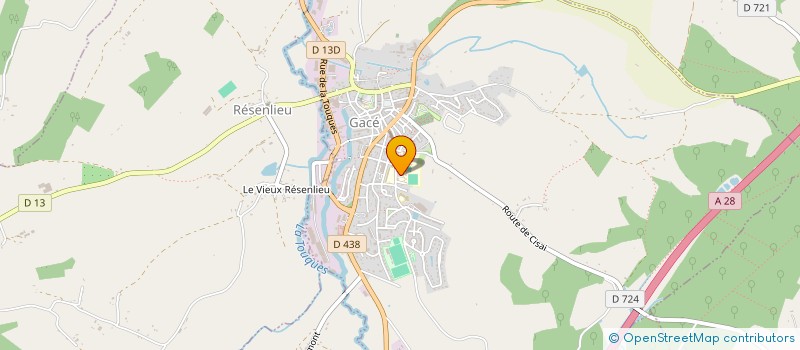 localisation de l'entreprise MONSIEUR GERARD BARBIERI à CISAI-SAINT-AUBIN
