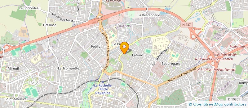 localisation de l'entreprise MONSIEUR GERARD BARBOT  LA ROCHELLE