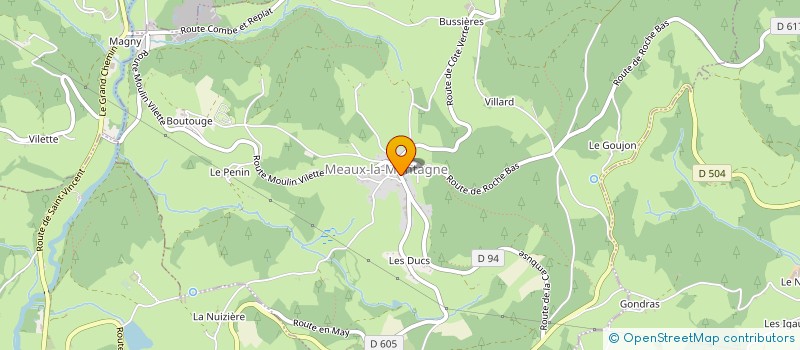 localisation de l'entreprise MONSIEUR GERARD BARLUET DE BEAUCHESNE à AMPLEPUIS