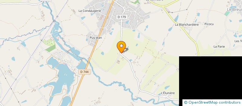 localisation de l'entreprise MONSIEUR GERARD BARRIET à MONCOUTANT-SUR-SEVRE