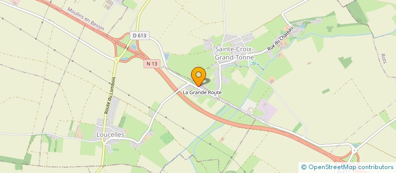 localisation de l'entreprise MONSIEUR GERARD BASLEY  LOUCELLES