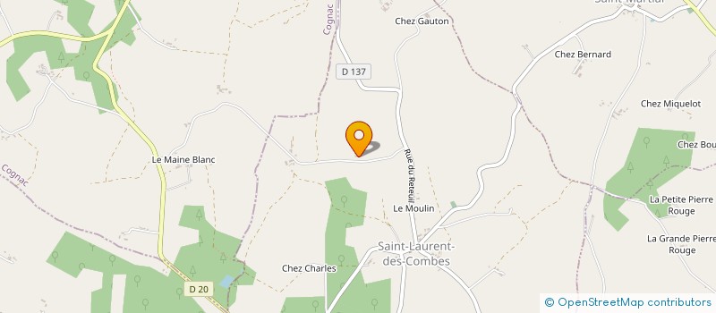 localisation de l'entreprise MONSIEUR GERARD BASQUE  BROSSAC