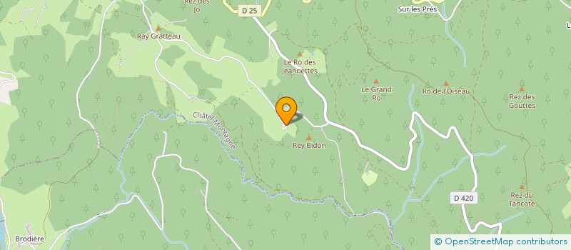 localisation de l'entreprise MONSIEUR GERARD BASSINET  ARRONNES