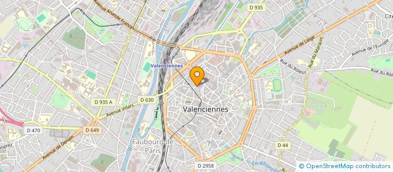 localisation de l'entreprise MONSIEUR GERARD BASUAUX à VALENCIENNES