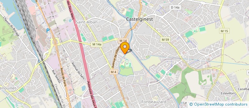 localisation de l'entreprise MONSIEUR GERARD BATLLES à SAINT-ALBAN