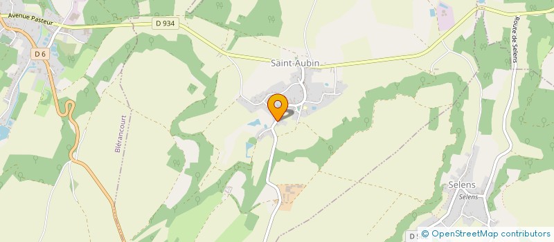 localisation de l'entreprise MONSIEUR GERARD BEAUCORNY  SAINT-AUBIN