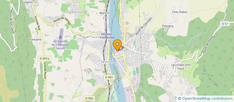 localisation de l'entreprise MONSIEUR GERARD BEL  VALLIERES-SUR-FIER