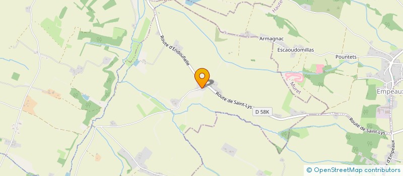 localisation de l'entreprise MONSIEUR GERARD BELMONTE  SEYSSES-SAVES