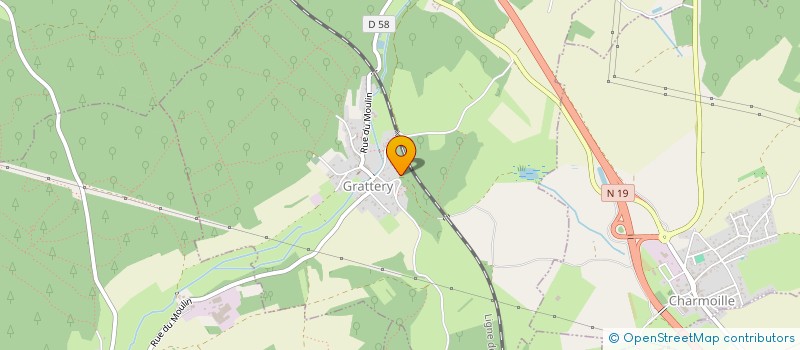 localisation de l'entreprise MONSIEUR GERARD BENINCASA  GRATTERY