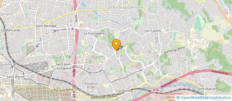 localisation de l'entreprise MONSIEUR GERARD BENSOUSSAN à MARSEILLE