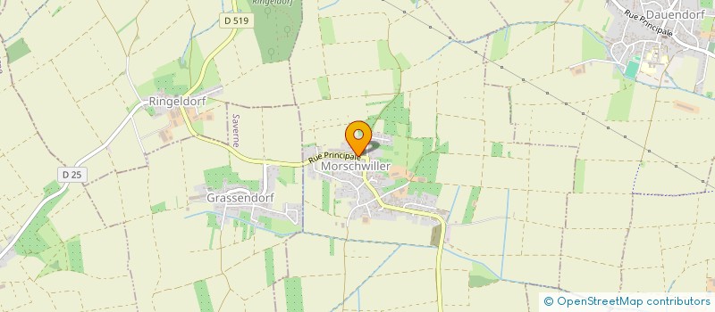 localisation de l'entreprise MONSIEUR GERARD BERBACH  BUSWILLER