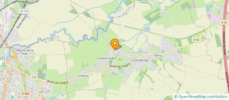 localisation de l'entreprise MONSIEUR GERARD BERGER  CHEILLY-LES-MARANGES