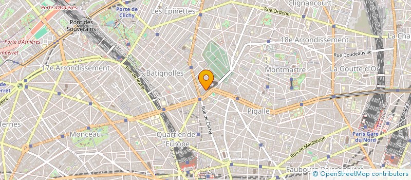 localisation de l'entreprise MONSIEUR GERARD BERINGER  PARIS