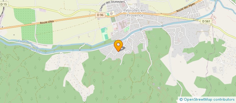 localisation de l'entreprise MONSIEUR GERARD BERNABEU  PEYROLLES-EN-PROVENCE