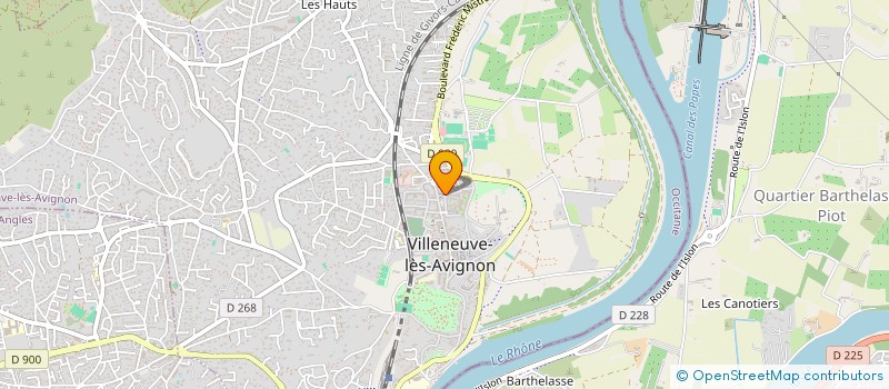 localisation de l'entreprise MONSIEUR GERARD BERTAUD à VILLENEUVE-LES-AVIGNON