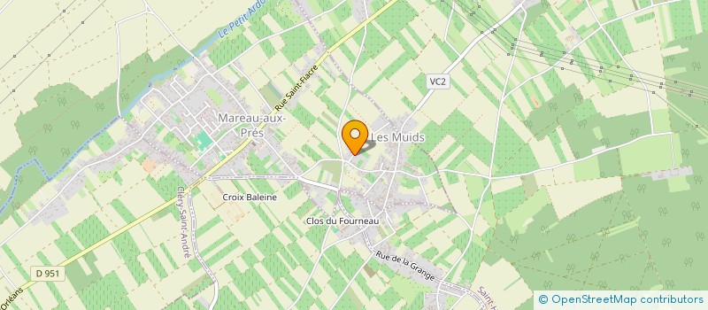localisation de l'entreprise MONSIEUR GERARD BERTHAULT à MAREAU-AUX-PRES