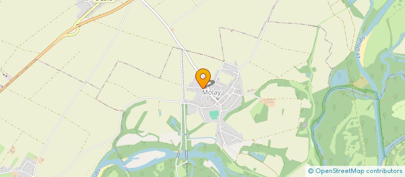 localisation de l'entreprise MONSIEUR GERARD BERTHELOT  MOLAY