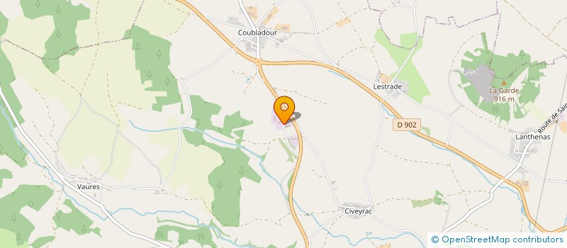 localisation de l'entreprise MONSIEUR GERARD BESQUEUT  LOUDES