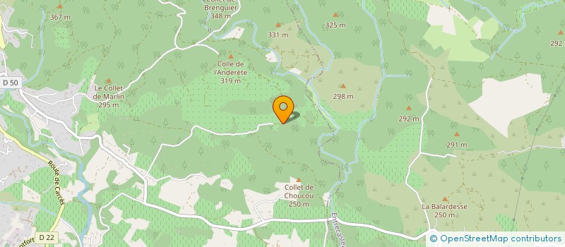 localisation de l'entreprise MONSIEUR GERARD BETZ  COTIGNAC