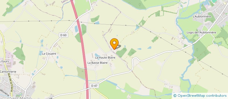 localisation de l'entreprise MONSIEUR GERARD BEUVOT à SAINTE-CECILE