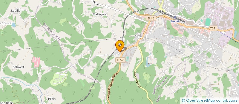localisation de l'entreprise MONSIEUR GERARD BIERI à SARLAT-LA-CANEDA