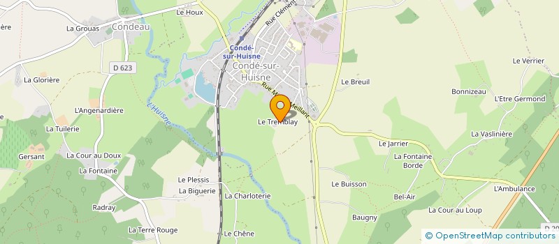 localisation de l'entreprise MONSIEUR GERARD BIGOT à SABLONS-SUR-HUISNE