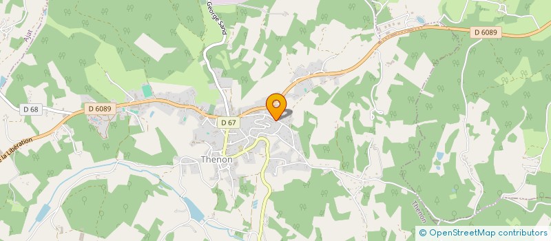 localisation de l'entreprise MONSIEUR GERARD BIGRE  SAINT-RABIER